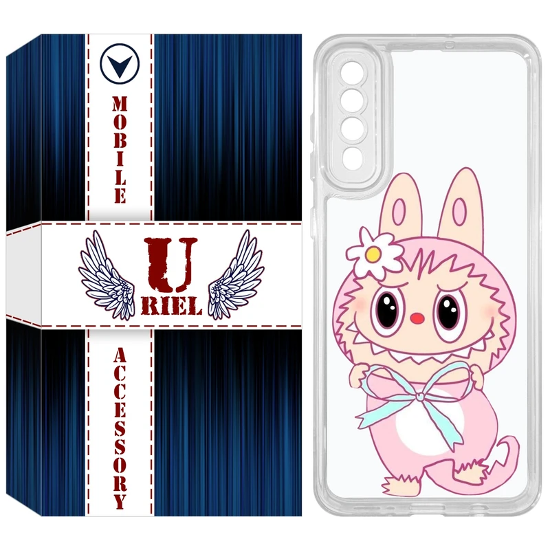 کاور یوریل مدل Clear کد 146 طرح لبوبو مناسب برای گوشی موبایل سامسونگ Galaxy A50 / A50S / A30S