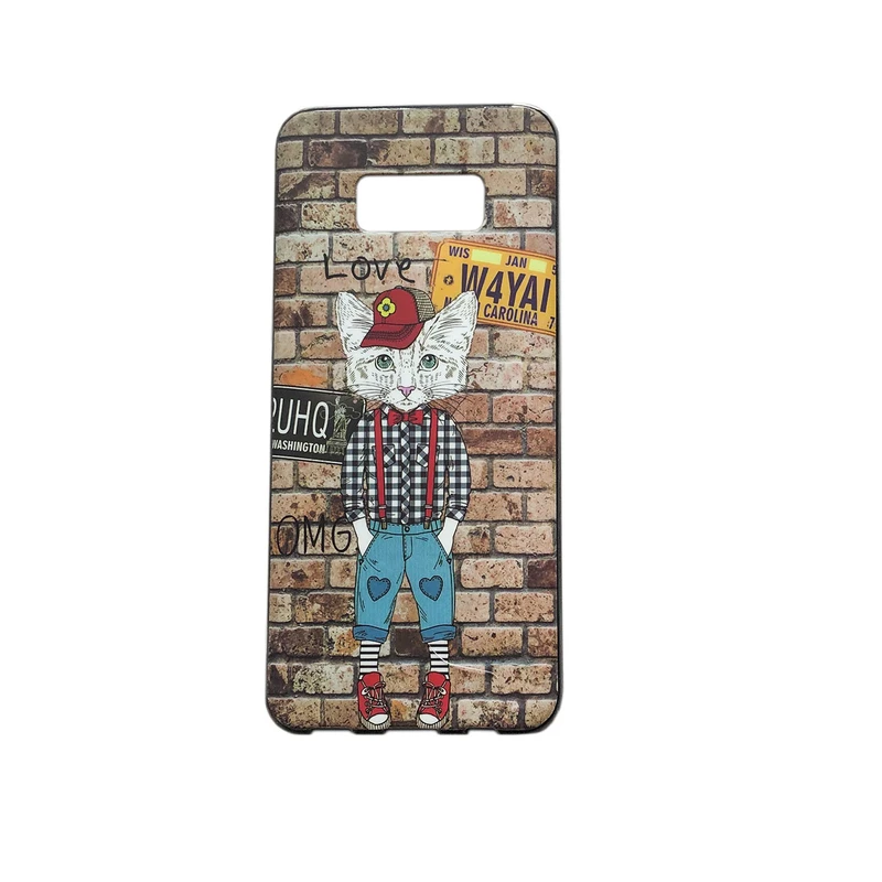 کاور طرح گربه مدل CAT8p مناسب برای گوشی موبایل سامسونگ Galaxy S8 plus