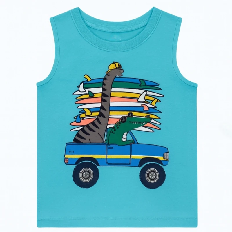 تاپ پسرانه سی اند ای مدل دایناسور کد 4444