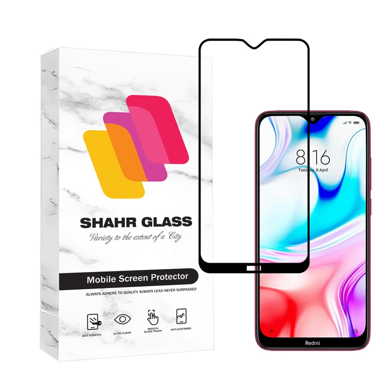 محافظ صفحه نمایش شهر گلس مدل CRMSNWSH مناسب برای گوشی موبایل شیائومی Redmi 8 / Redmi 8A / Redmi 8A Pro / Redmi 8A Dual
