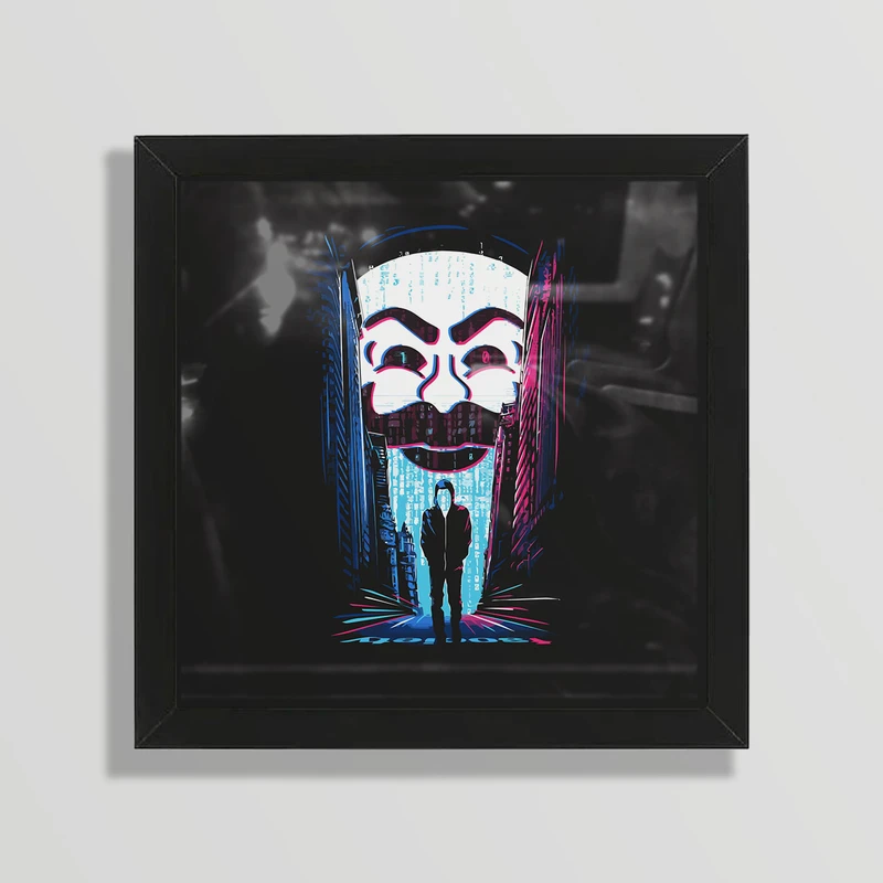 تابلو طرح Mr Robot مدل Jm28
