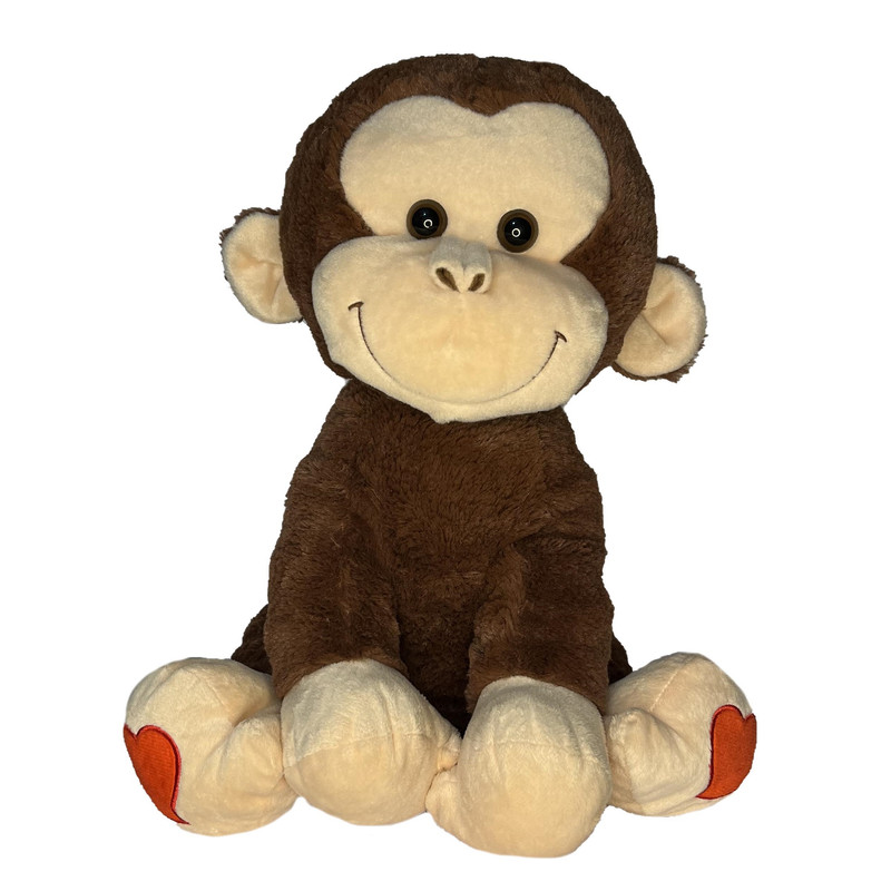 عروسک طرح میمون مدل Goffa Monkey کد SZ12/990 ارتفاع 37 سانتی‌متر