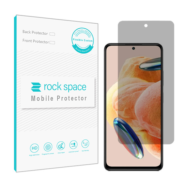 محافظ صفحه نمایش حریم شخصی راک اسپیس مدل HyPRV مناسب برای گوشی موبایل شیائومی Redmi Note 12 Pro 4G