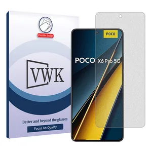 VWK Tough model matte screen protector suitable for Xiaomi Poco X6 Pro mobile phone