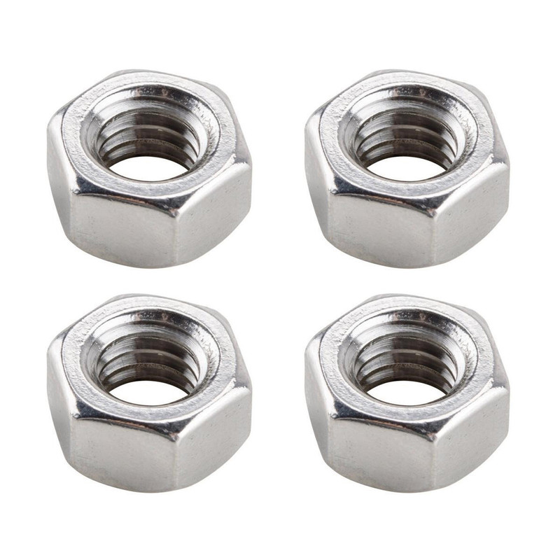 مهره مدل M04 آهنی شماره 10 بسته 4 عددی