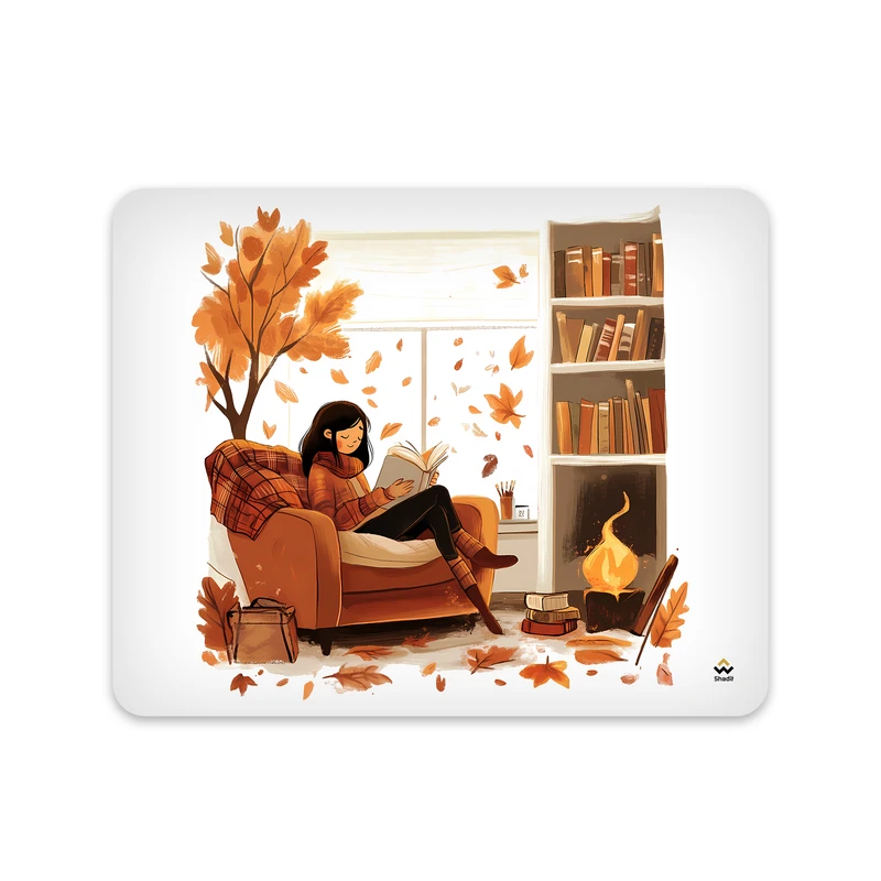 ماوس پد شادیت مدل پاییزی کد176 سایز 24*19 سانتی متر