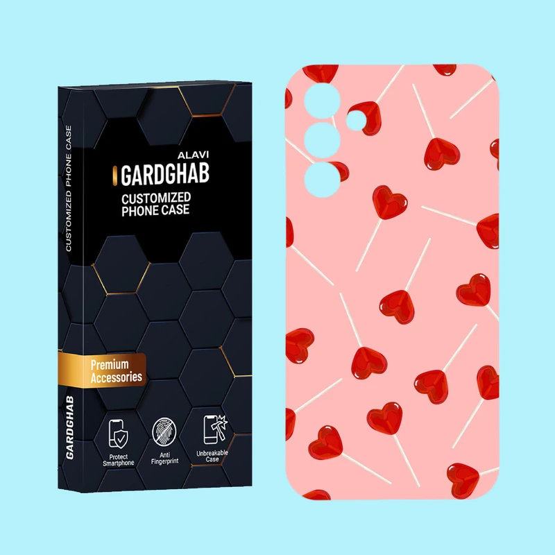 کاور گارد قاب علوی مدل عاشقانه مناسب برای گوشی موبایل سامسونگ Galaxy F15 5G