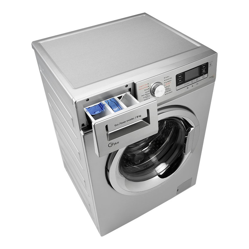 ماشین لباسشویی جی پلاس مدل GWM-84035S ظرفیت 8 کیلوگرم