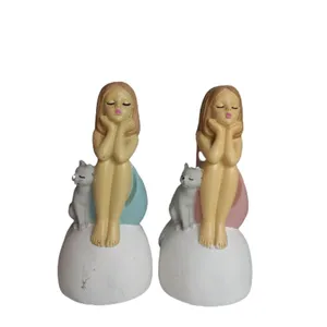 مجسمه مدل دختر لوس مجموعه دو عددی