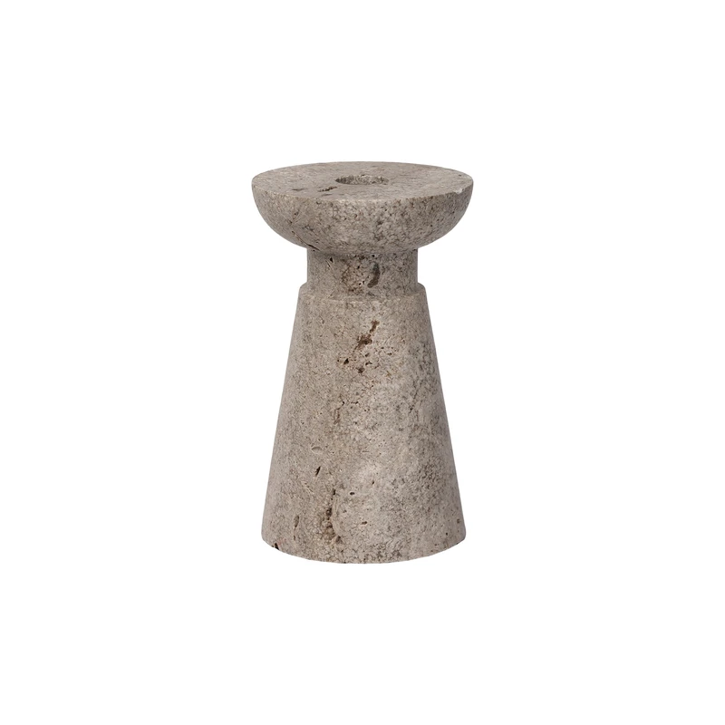 شمعدان مدل سنگی مناسب برای شمع مدادی