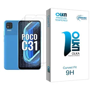 Cooling Olka Glass MIX002 Screen Protector For Xiaomi Poco C31 Pack Of 2