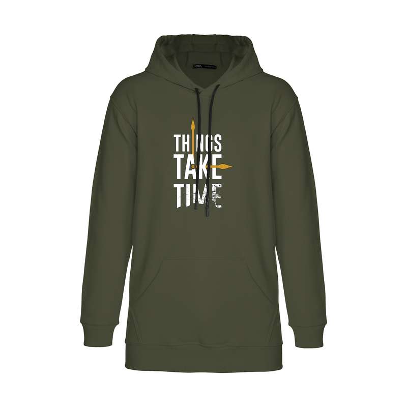 هودی زنانه مدل زمان کد ART-2023-HG 