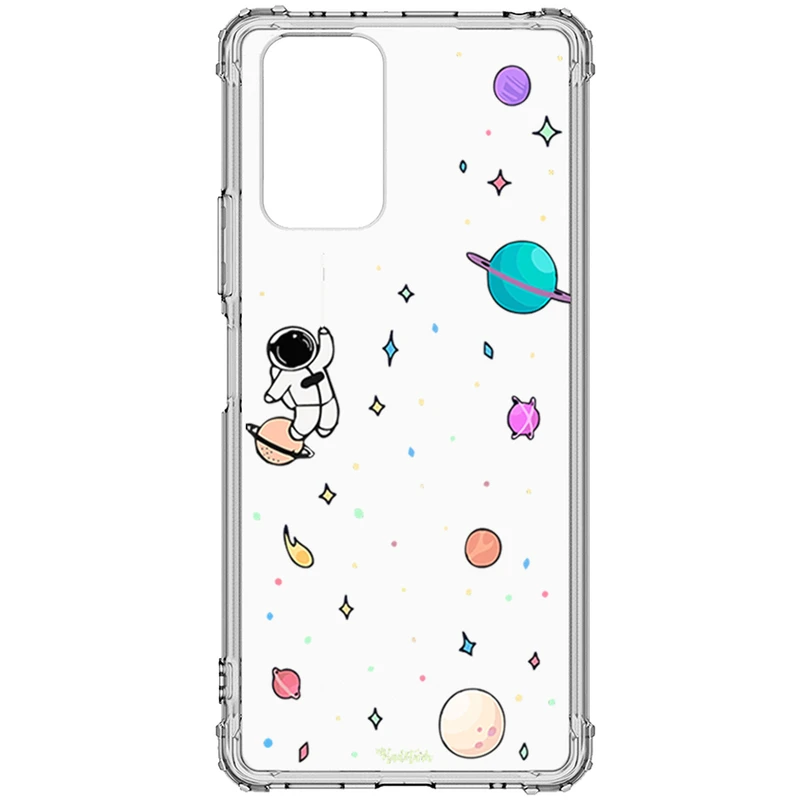 کاور طرح Space Man مناسب برای گوشی موبایل شیائومی Redmi Note 10s
