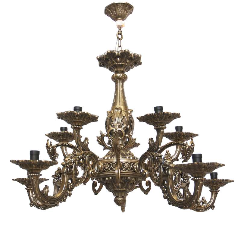 لوستر 10 شعله کد L1111-5