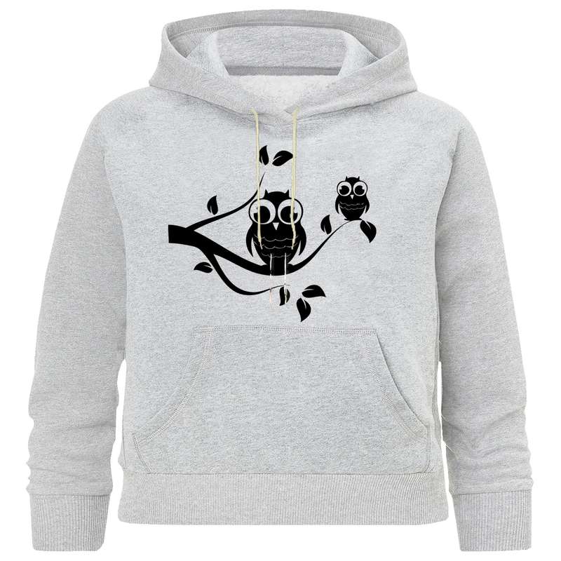 هودی دخترانه مدل جغد کد M 121