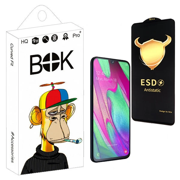  محافظ صفحه نمایش بوک مدل Biva Antistatic Pro  مناسب برای گوشی موبایل سامسونگ galaxy a40