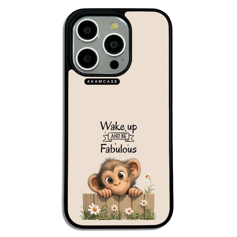 کاور آکام مدل AMC-WA15PRO-ANIMALS QOUTES-26 مناسب برای گوشی موبایل اپل iPhone 15 Pro