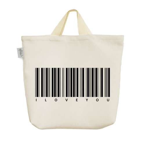 ساک خرید خندالو مدل I Love You کد 1788