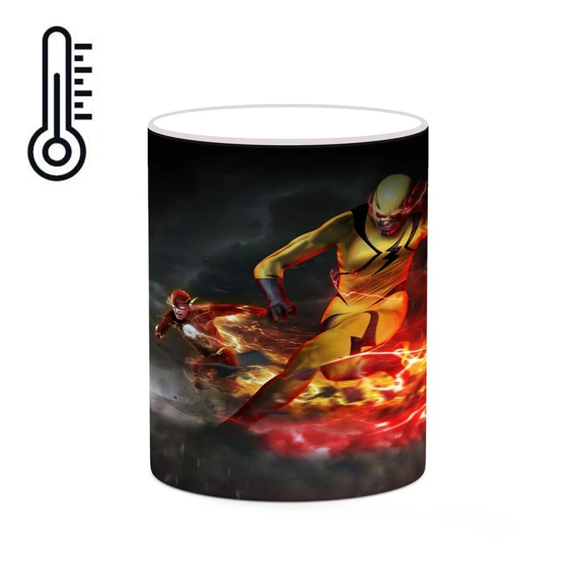 ماگ حرارتی کاکتی مدل فلش The Flash کد mgh40137