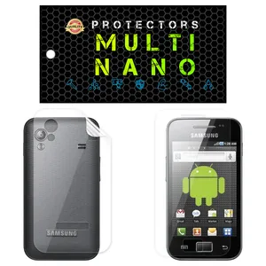 Multi Nano X-SFT Screen Protector For Samsung Galaxy Ace with back skin
