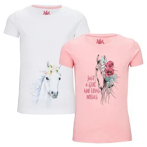 تی شرت دخترانه کرین مدل G313 مجموعه 2 عددی