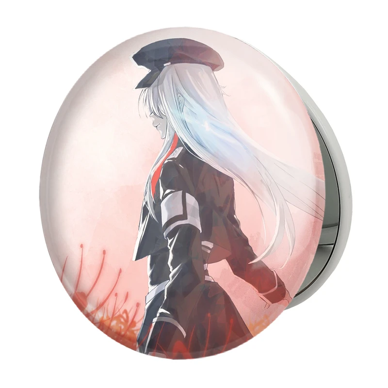 آینه جیبی خندالو طرح میلیزه انیمه 86 مدل تاشو کد 33817