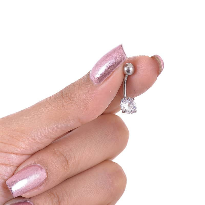 پیرسینگ ناف زنانه پایتخت مدل PS557_A2 پیرسینگ ناف زنانه پایتخت مدل PS557_A2