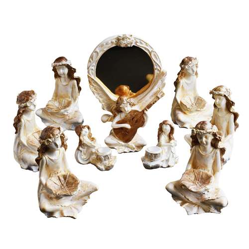 مجموعه ظروف هفت سین 9 پارچه مدل رویا