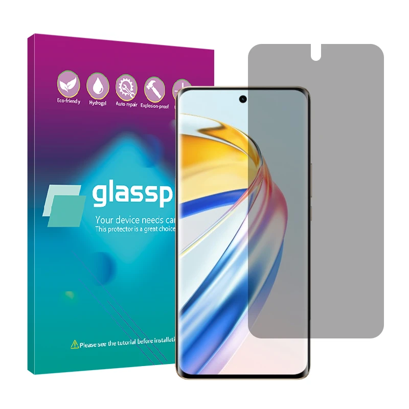 محافظ صفحه نمایش حریم شخصی گلس پرو مدل Resistant مناسب برای گوشی موبایل آنر X9b