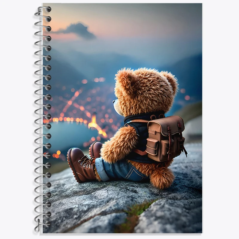 دفتر لغت 50 برگ خندالو طرح خرس تدی کد F6860