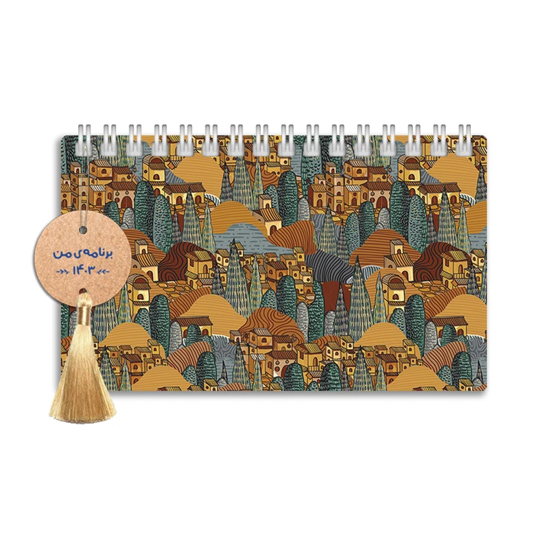 دفترچه برنامه ریزی 90 برگ پانداک طرح آبادی