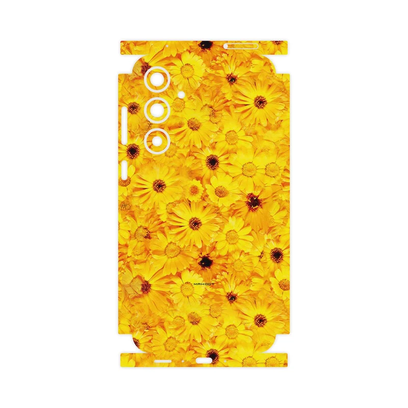 برچسب پوششی ماهوت مدل Yellow_Flower-FullSkin مناسب برای گوشی موبایل سامسونگ Galaxy A35