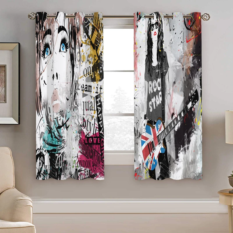 پرده نیروانا طرح مدرن مدل هازان کد 8642 سایز 140×200 سانتی متر