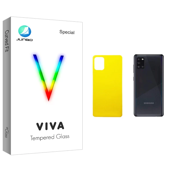 محافظ پشت گوشی جانبو مدل Viva Glass مناسب برای گوشی موبایل سامسونگ Galaxy A31