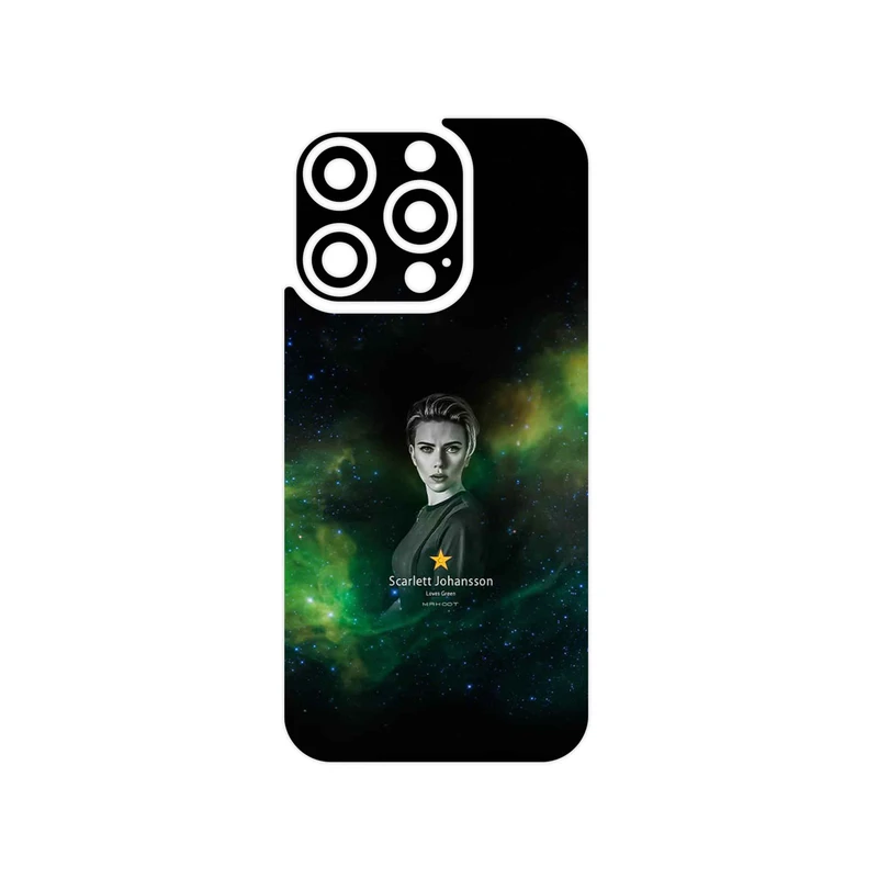 برچسب پوششی ماهوت مدل Scarlett Johansson مناسب برای گوشی موبایل اپل iPhone 15 Pro