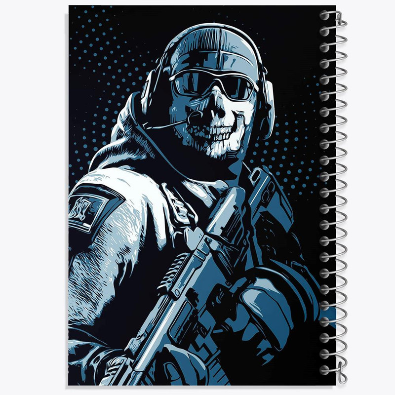 دفتر مشق 100 برگ خندالو طرح Call Of Duty کد 3844