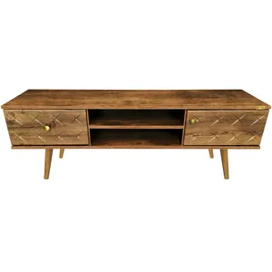 میز تلویزیون کاریزما چوب مدل A.212