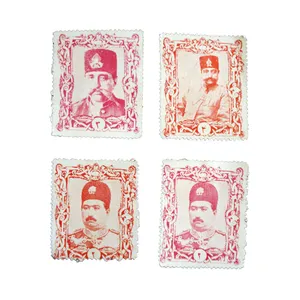 تمبر یادگاری مدل قاجار کد 21 مجموعه 4 عددی