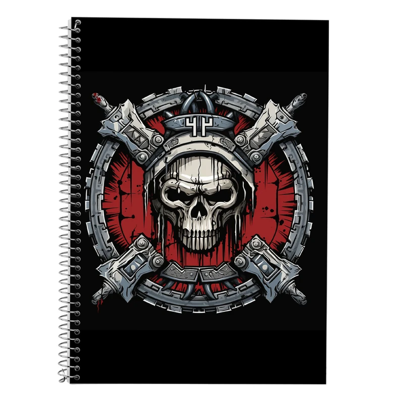 دفتر زبان 50 برگ مدوپد مدل سه خط طرح Fullmetal Alchemist کد DF2235