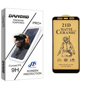 JF Diamond glass Ceramics Screen Protector For Samsung سامسونگ Galaxy J6 Plus