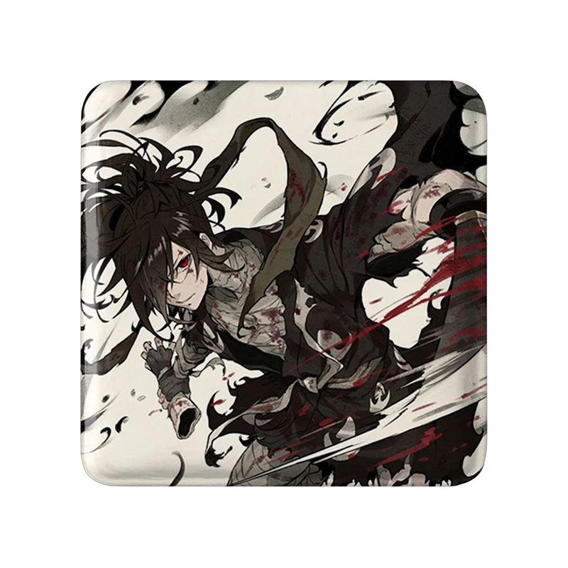 مگنت خندالو طرح هیاکیمارو انیمه دورورو مدل مربعی کد 33644