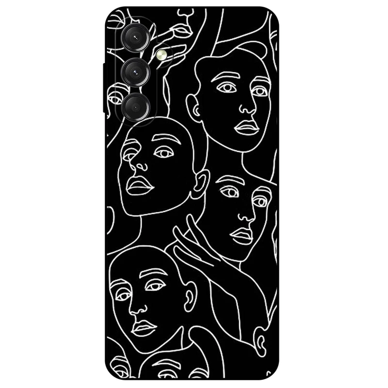 کاور مگافون طرح دخترانه مدل 7762 مناسب برای گوشی موبایل سامسونگ Galaxy A24 4G     