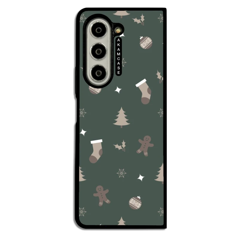 کاور آکام مدل AMCWSGZFOLD5-CHRISTMAS11 مناسب برای گوشی موبایل سامسونگ Galaxy Z Fold 5