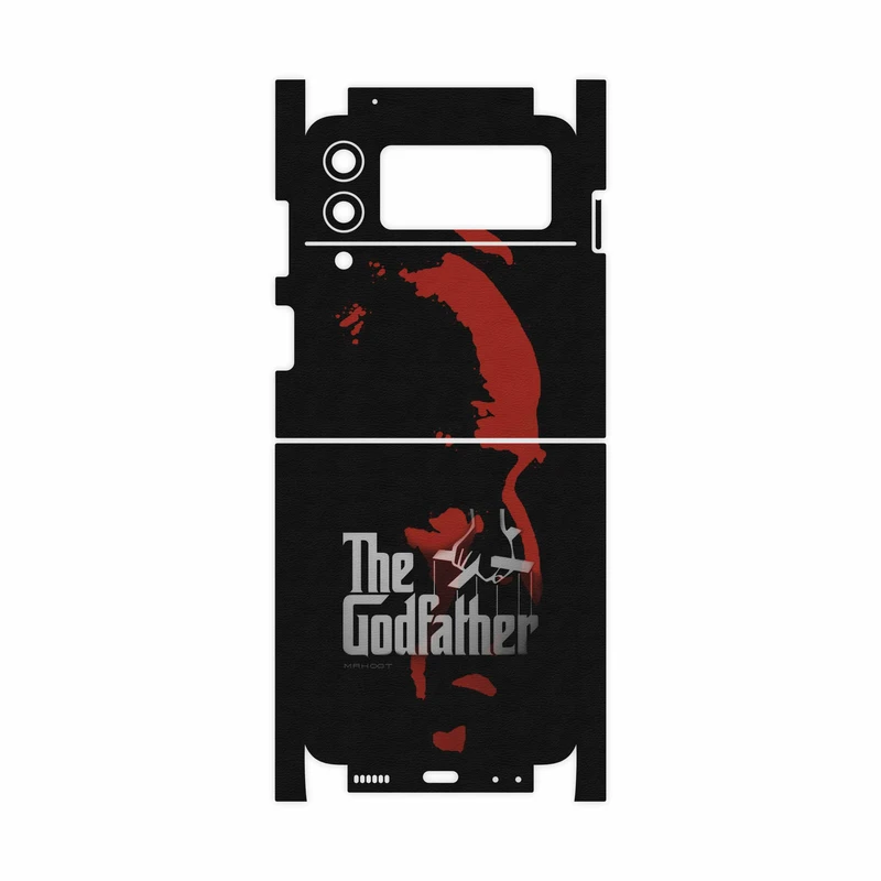 برچسب پوششی ماهوت مدل The-Godfather-FullSkin مناسب برای گوشی موبایل سامسونگ Galaxy Z Flip3 5G