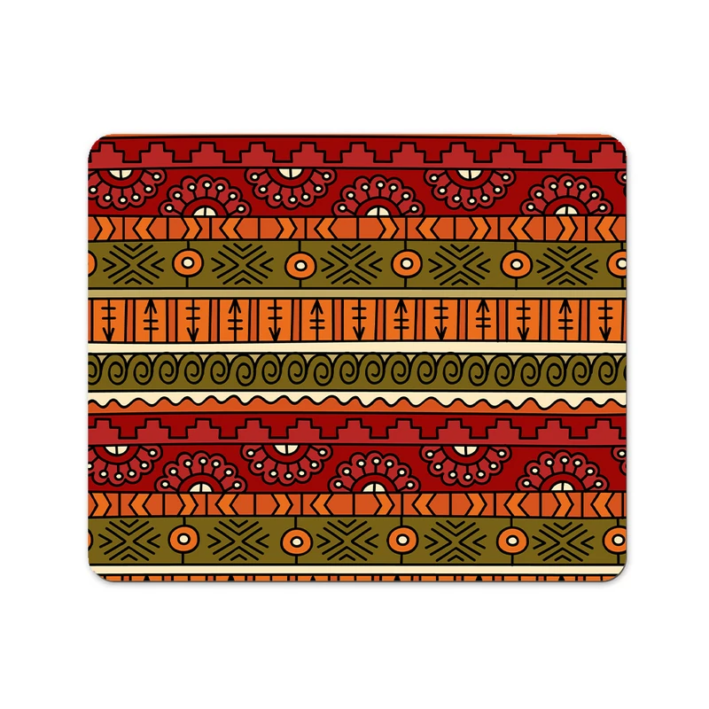 ماوس پد پاد آفرین مدل سنتی بوهو طرح گلیم فرش کد P244 سایز 19*24 سانتی متر