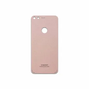 MAHOOT Rose Gold Leather Cover Sticker for Google Pixel
