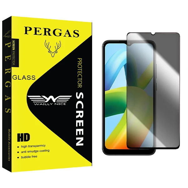 محافظ صفحه نمایش حریم شخصی وایلی نایس مدل Pergas مناسب برای گوشی موبایل شیائومی Redmi A1 Plus