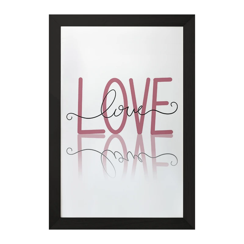 تابلو خندالو مدل عاشقانه (Love) کد F1539