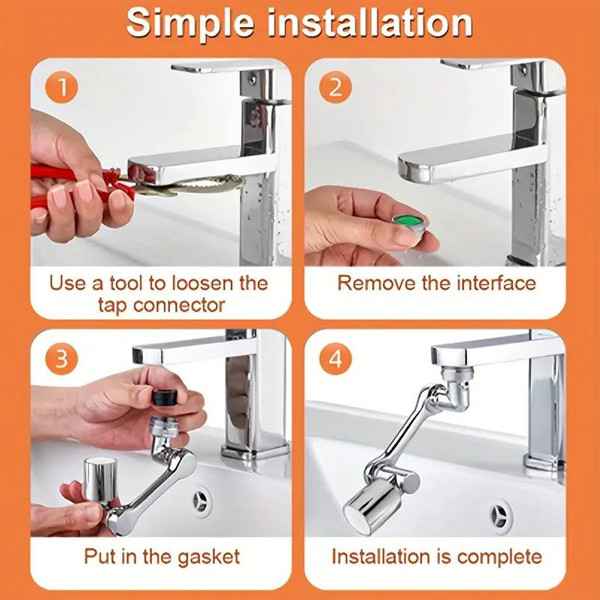 سری شیرآلات مدل چرخشی کد Gadget-360