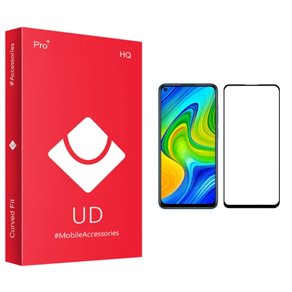 محافظ صفحه نمایش یو دی مدل +PRO مناسب برای گوشی موبایل شیائومی Redmi Note 9